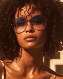 Sundown Oversized Aviator Sunglasses