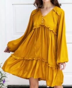 Texas Rose Boho Dress