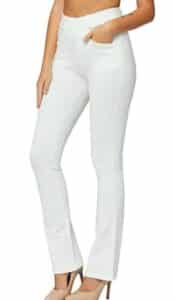 White Ponte Treggings
