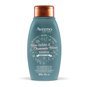 Aveeno Rose Water & Chamomile Shampoo Dry & Sensitive Scalp