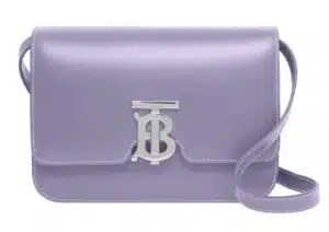 Burberry TB Monogram Leather Crossbody Bag