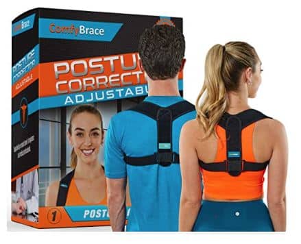 ComfyBrace Posture Corrector-Back Brace for Men and Women