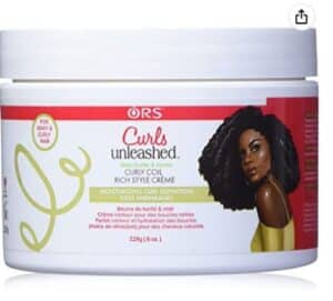 Curls Unleashed Shea Butter and Honey Curly Coil Rich Style Creme