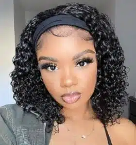 Deep Wave Headband Bob Wigs