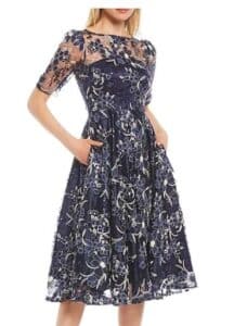 Eliza J Floral Lace Dress