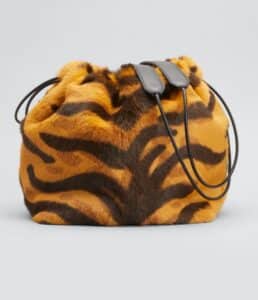 Jil Sander Small Tiger Drawstring Crossbody Bag