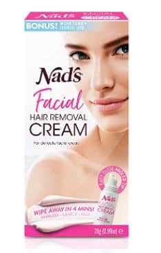 Nad's Facial Hair Removal Cream