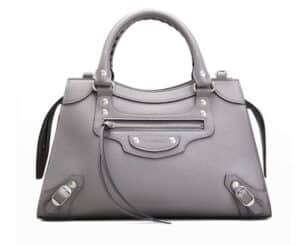 Neo Classic City Small Grained Leather Satchel Bag