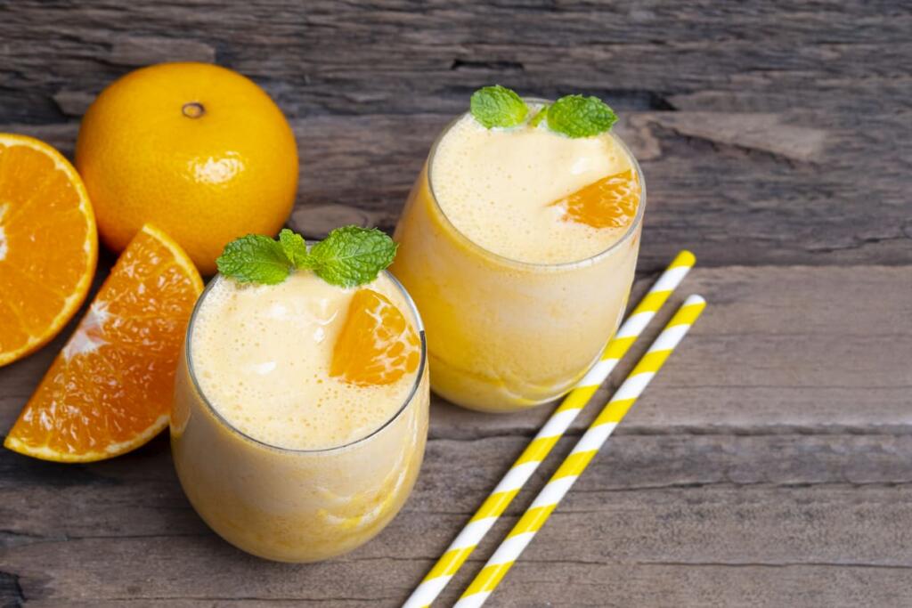 Orange creamsicle shake