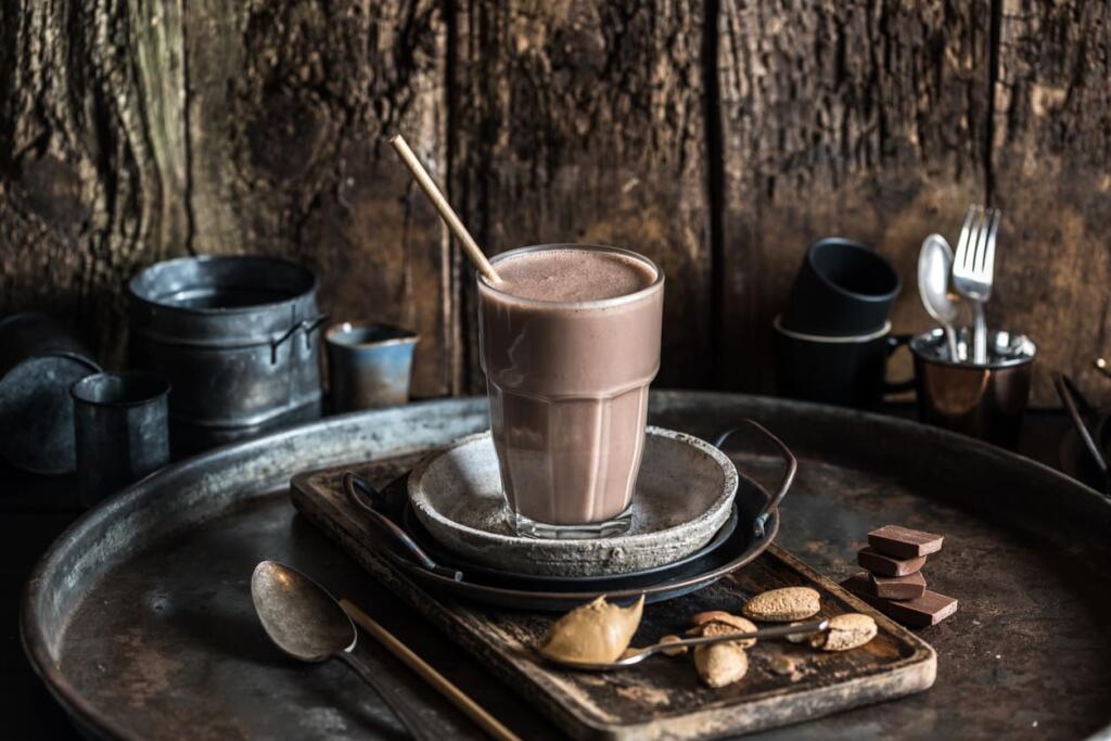 Peanut butter cup shake