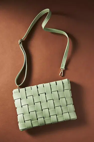 Lindy Woven Clutch by Anthropologie, $80

