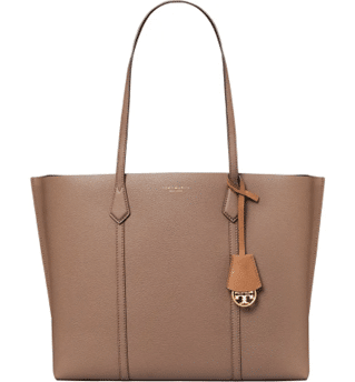 Tory Burch Perry Triple Compartment Leather Tote, $398