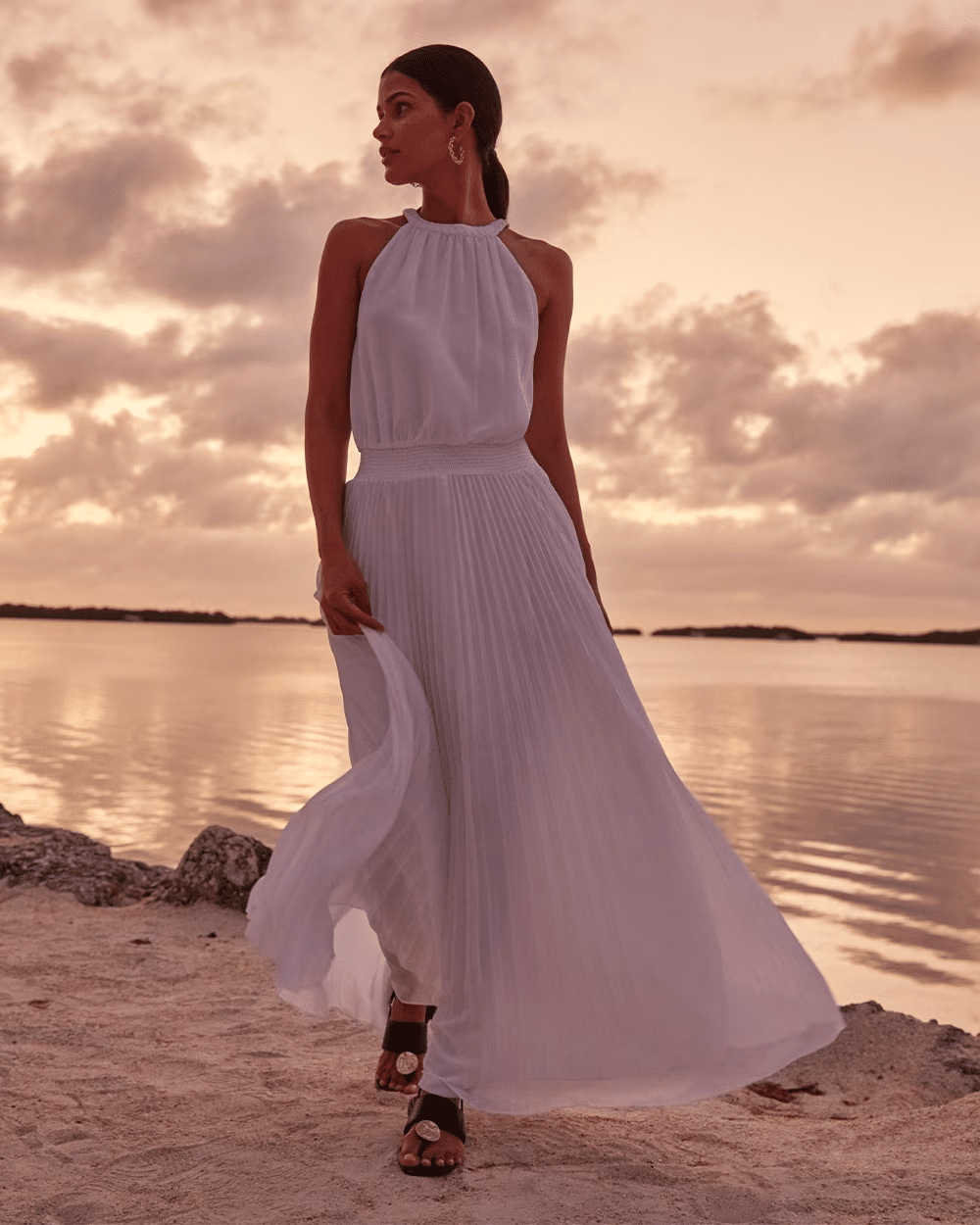 Prime Women Recommends Halter Maxi Dress