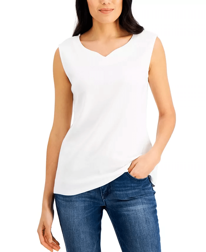 Prime Women Recommends Sweetheart Neckline Tank