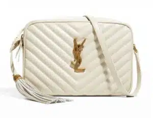 Saint Laurent Lou Medium Monogram YSL Calf Crossbody Bag