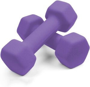 Set of 2 Neoprene Dumbbell Hand Weights