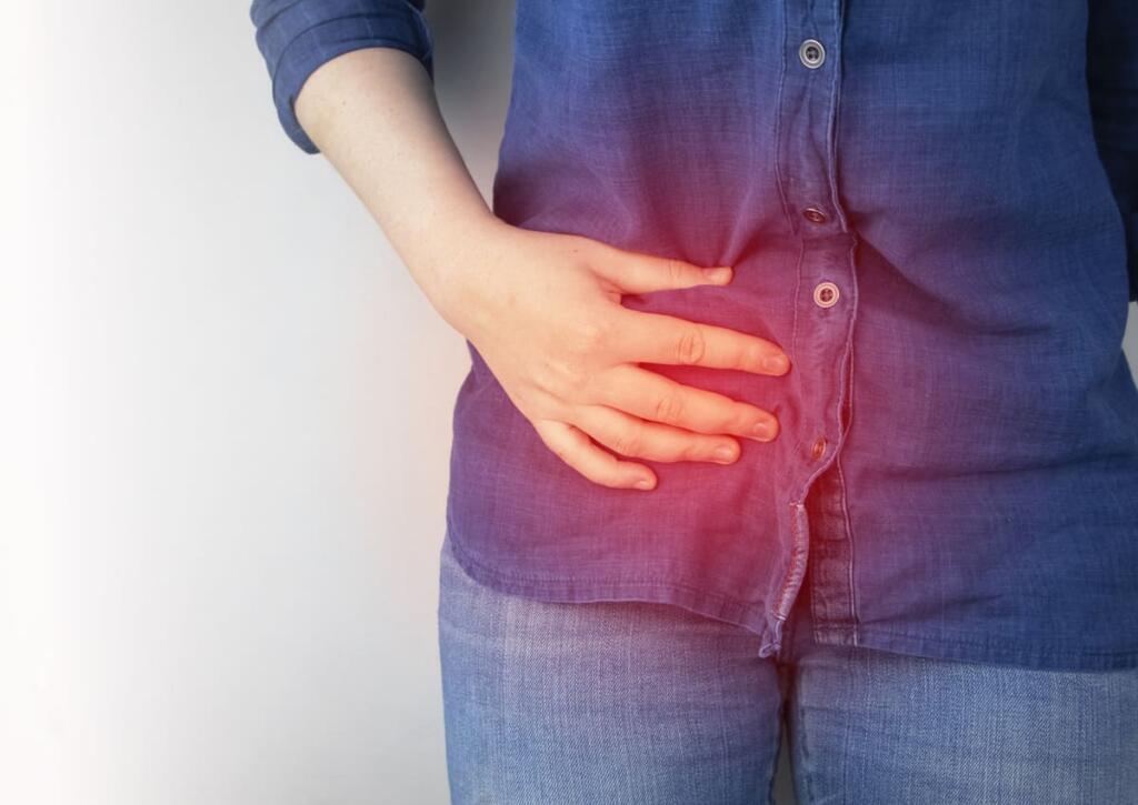 Stomach pain from Crohn's Disease