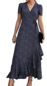 Summer Wrap Maxi Dress
