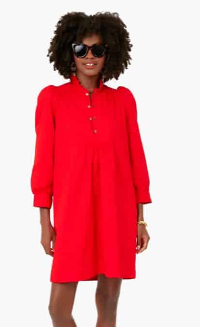Tuckernuck Red Claiborne Dress
