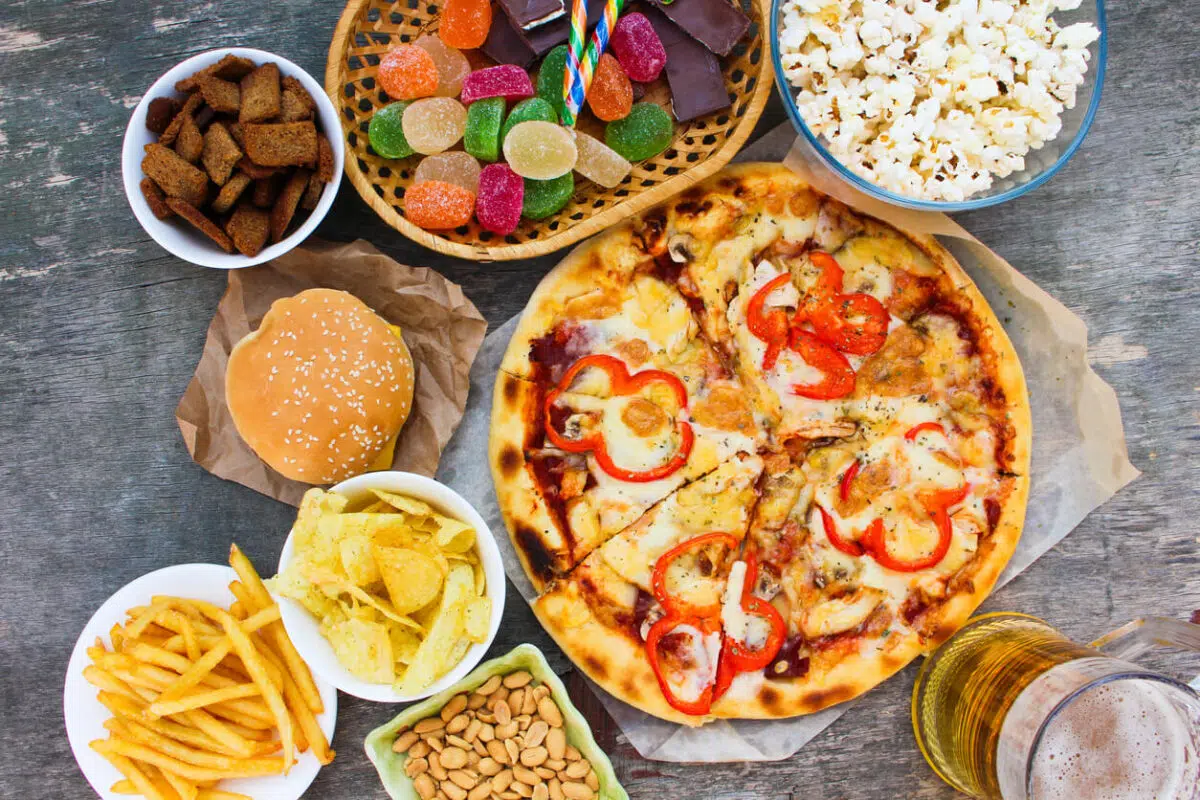 Unhealthy foods
