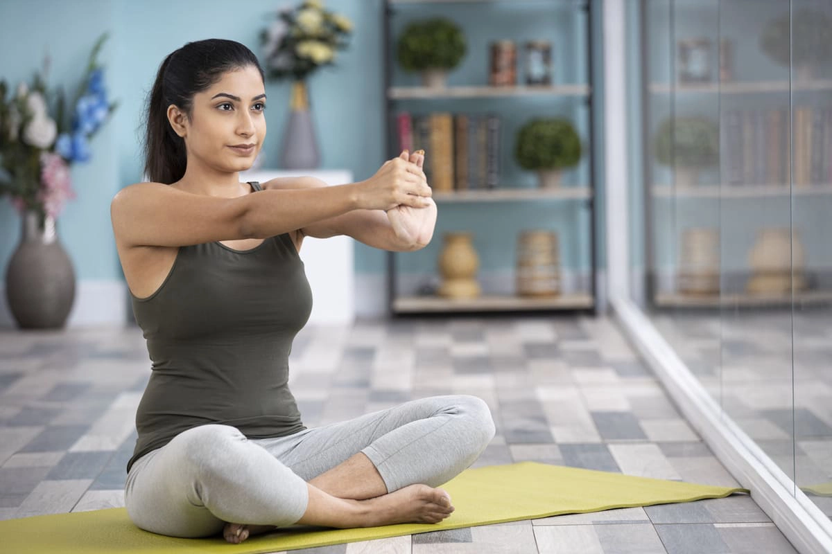 Wall bicep stretches