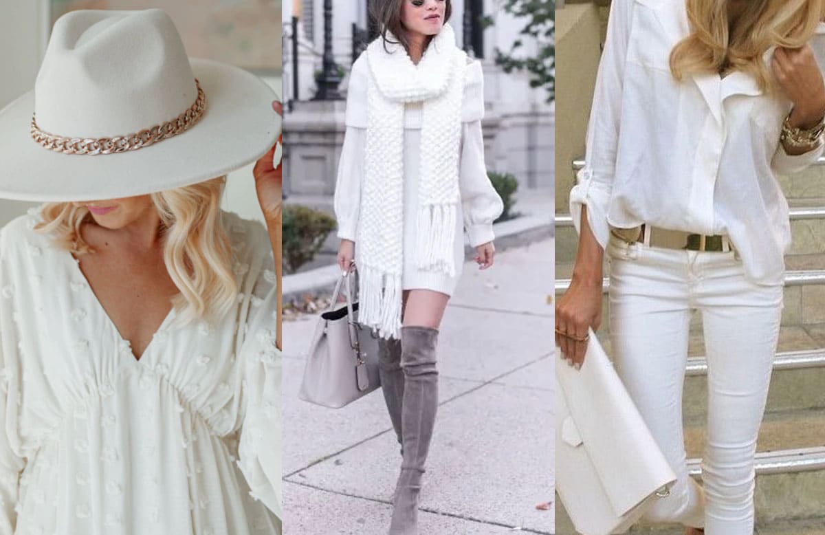 White Accessories