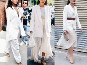 White Jacket Outfits