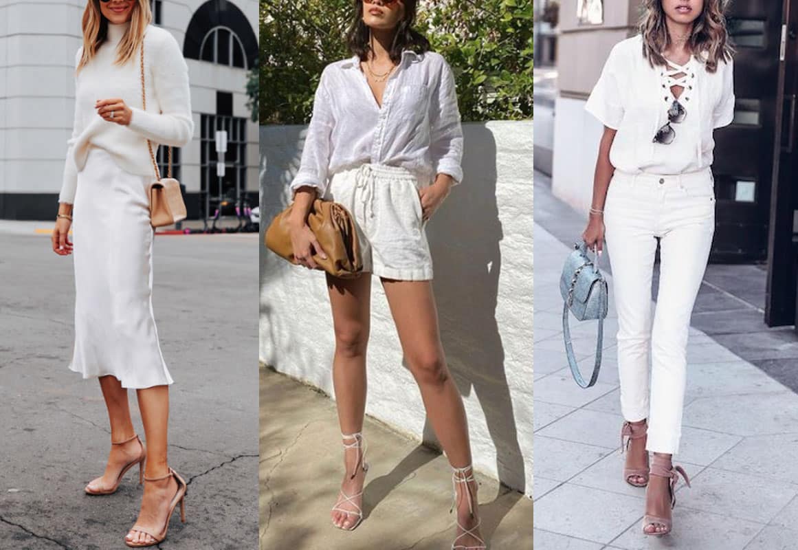 White Outfit Bottoms