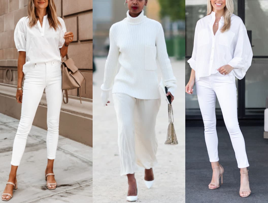 White Outfit Tops