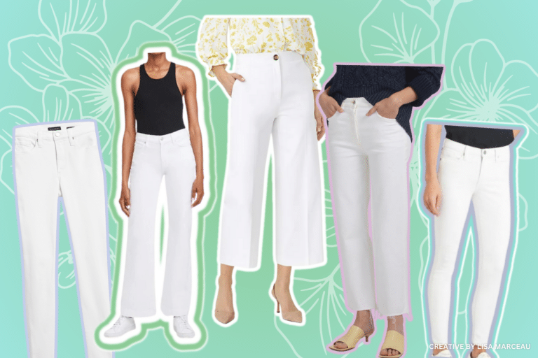 Best white jeans for mature women