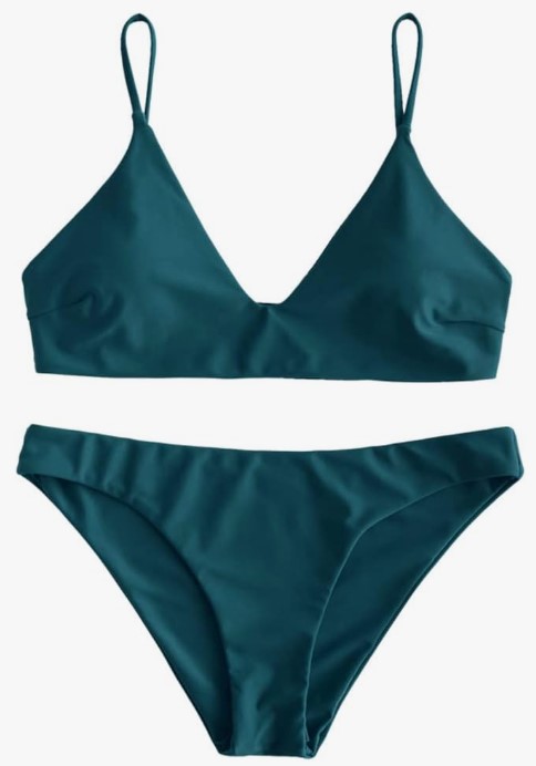 Zaful Bralette Bikini Set Two Piece (22 colors), $32.99