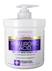 Advanced Clinicals Hyaluronic Acid Moisturizer Lotion