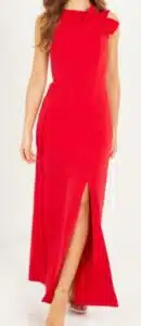 Bow Detail Sleeveless Bodycon Maxi Dress