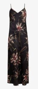 Bryony Kuroyuri floral-print recycled-polyester slip midi dress