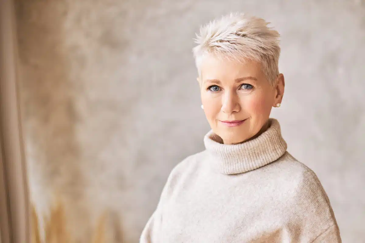 Buzz cut pixie