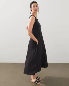 Chicos Easy Chic Sleeveless Maxi Dress