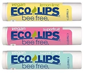Eco Lips Bee Free Vegan Lip Balm Made Without Beeswax