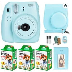 FujiFilm Instax Mini 9 Instant Camera + Fujifilm Instax Mini Film