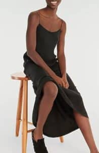 Gwyneth cupro slip dress