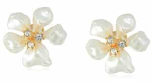 Kenneth Jay Lane Flowergirl Earrings