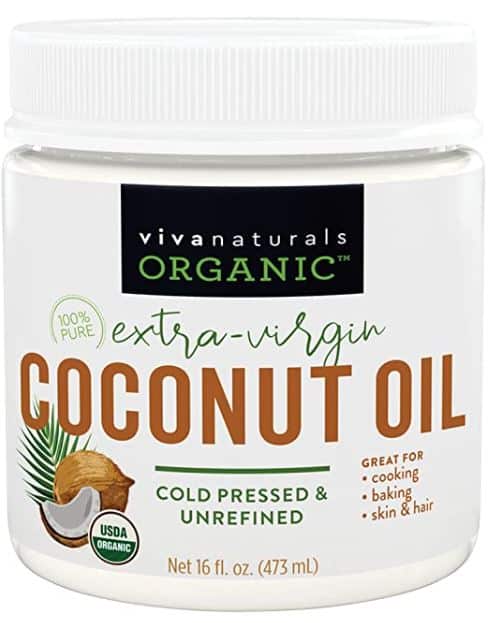 Organic Coconut Oil, Cold-Pressed
