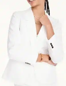 Parke blazer in stretch linen