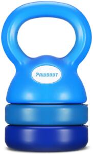 Pawsdot Adjustable Kettlebells Weight Set for Women 5-12lb