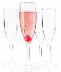 Plastic Champagne Flutes Unbreakable