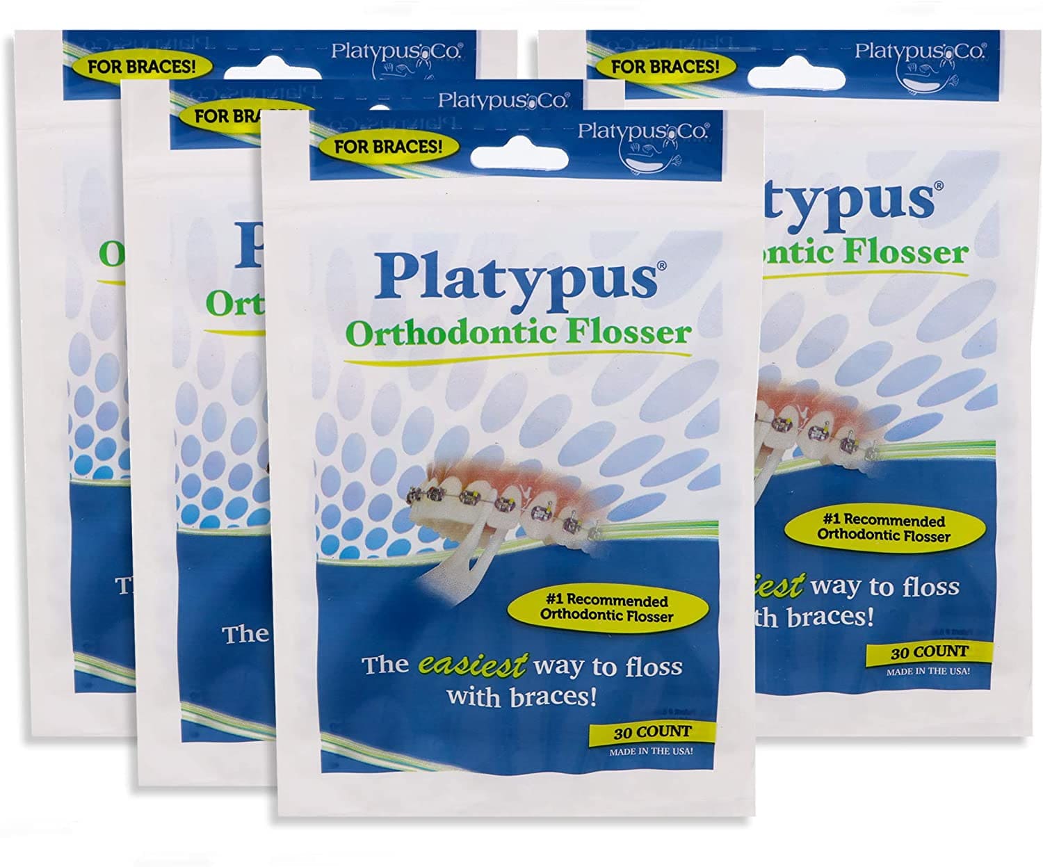 Platypus Orthodontic Flossers for Braces