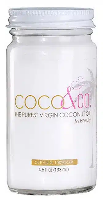 Pure Coconut Oil for Hair and Skin By COCO & CO. Clean