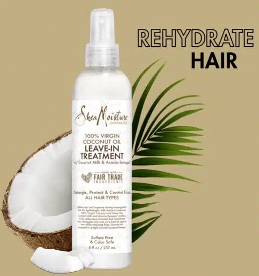 SheaMoisture 100% Virgin Coconut Oil Leave-in Conditioner Treatment