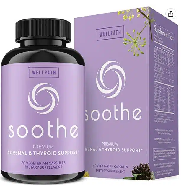 Soothe Thyroid Support & Adrenal Support Supplement