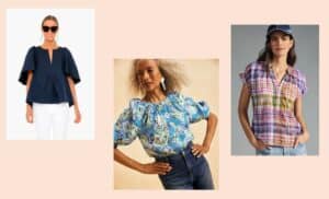 Spring and summer blouses