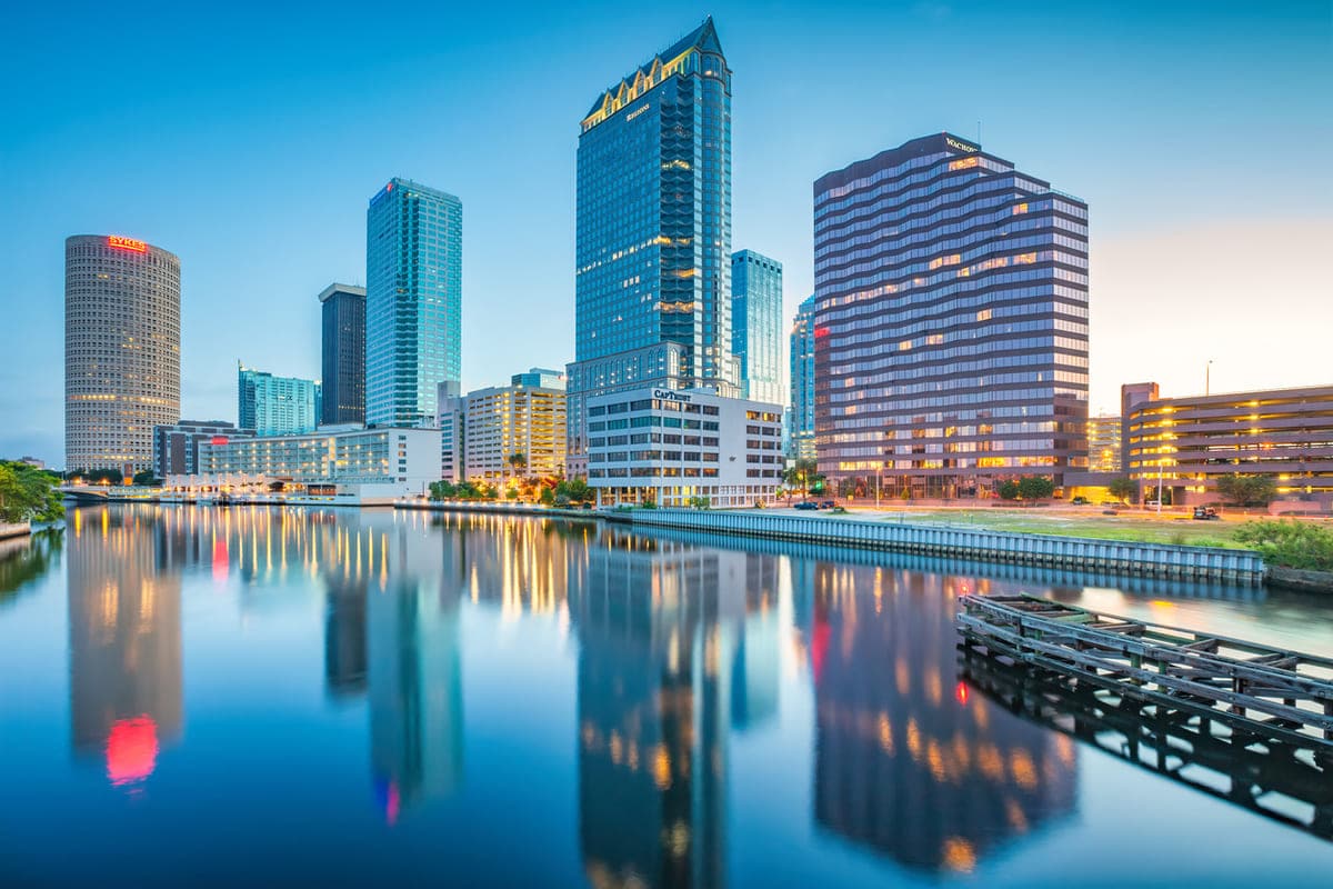 Tampa Florida downtown retire in florida